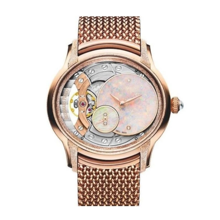 Đồng hồ Audemars Piguet Millenary Frosted Gold Opal Dial 77244OR.GG.1272OR.01
