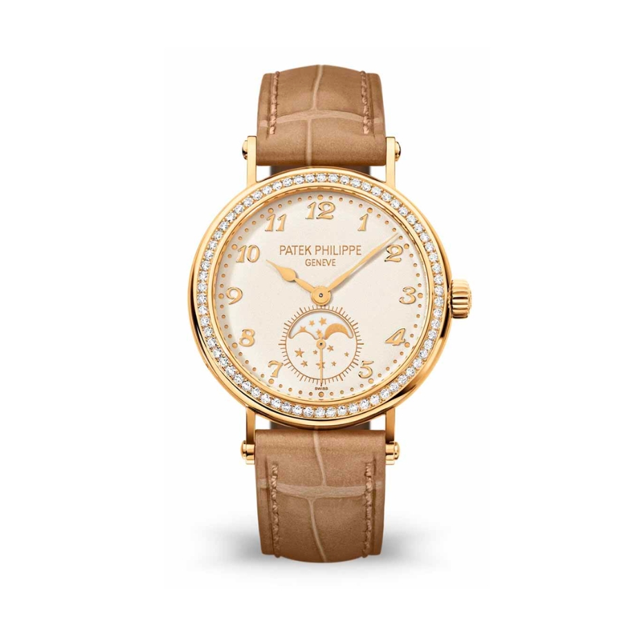 Đồng Hồ Patek Philippe Complications Yellow Gold Moon Phase 7121J-001 33mm