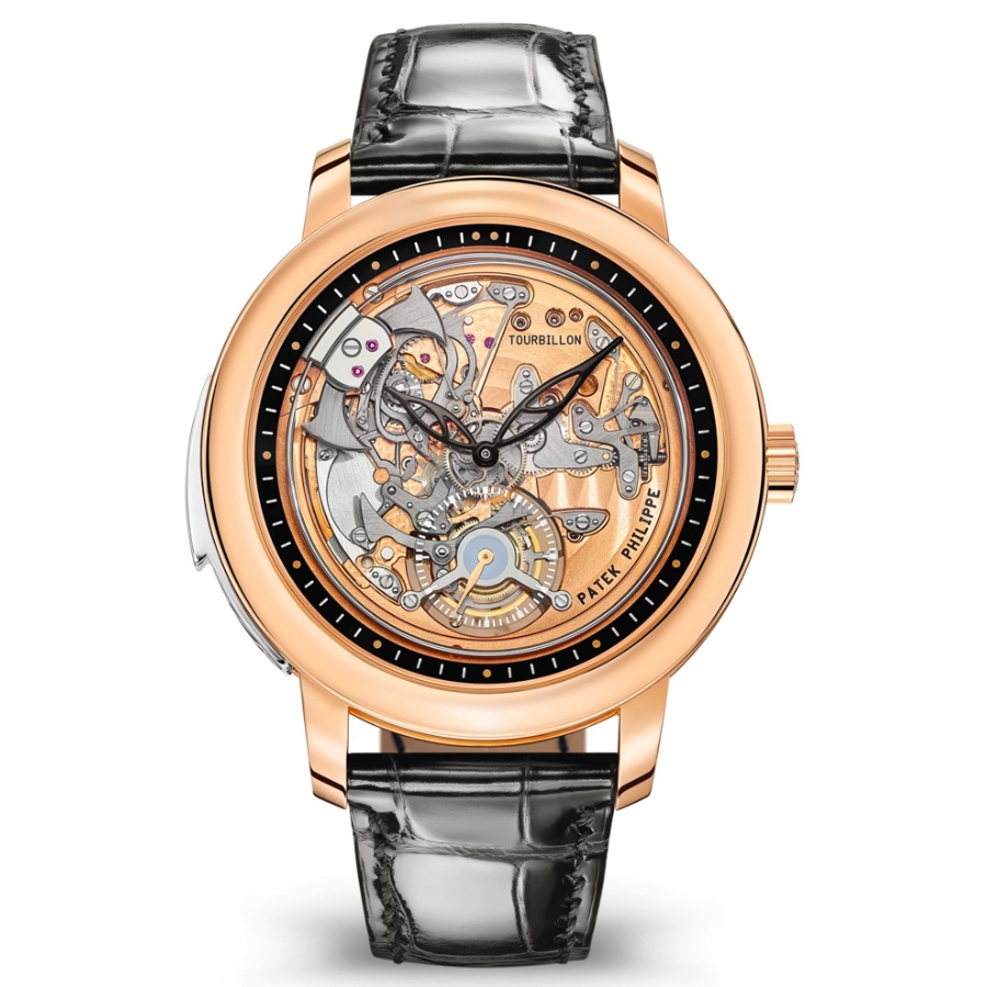 Đồng hồ Patek Philippe Grand Complications Rose Gold Minute Repeater Tourbillon 5303R-001 42mm