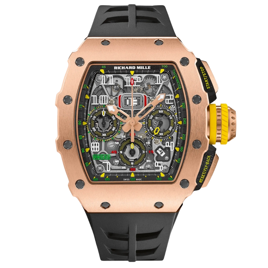 Đồng Hồ Richard Mille RM 11-03 Rose Gold Automatic Winding Flyback Chronograph