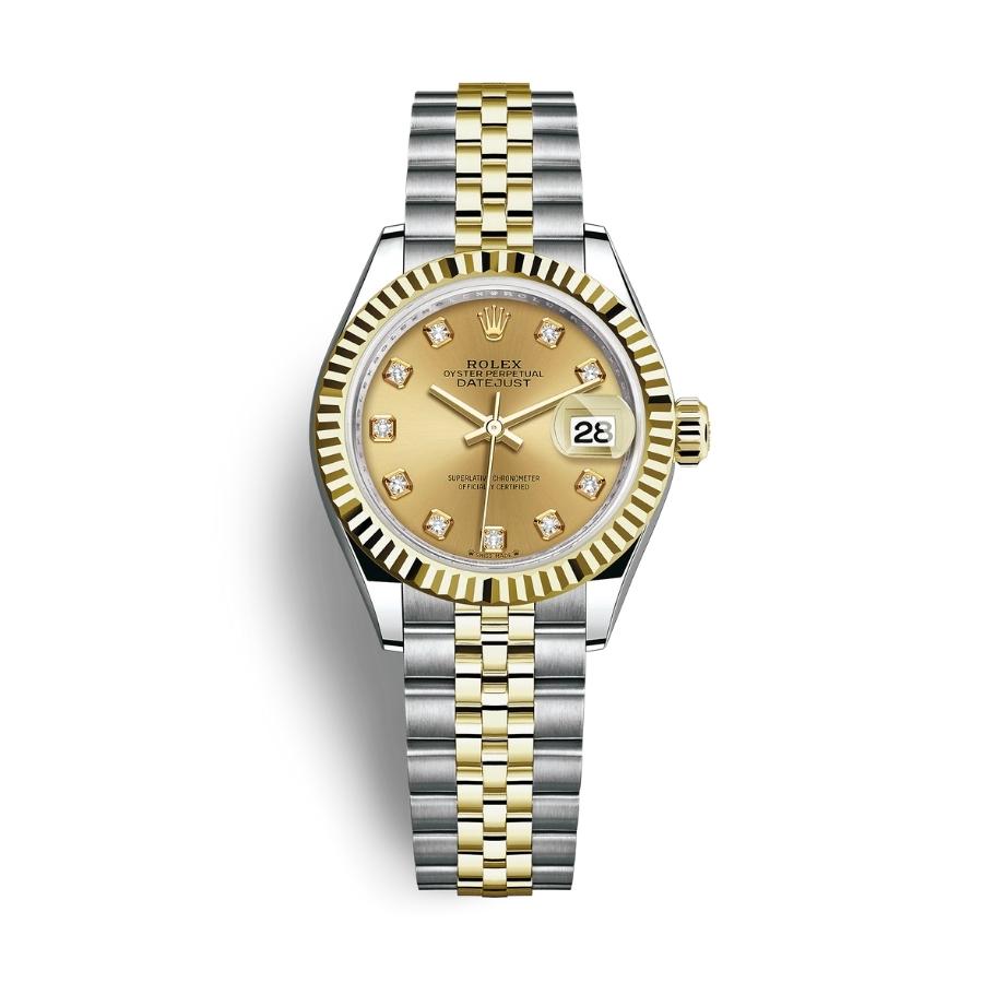 Rolex Lady-Datejust 28 279173-0011 Mặt Số Vàng