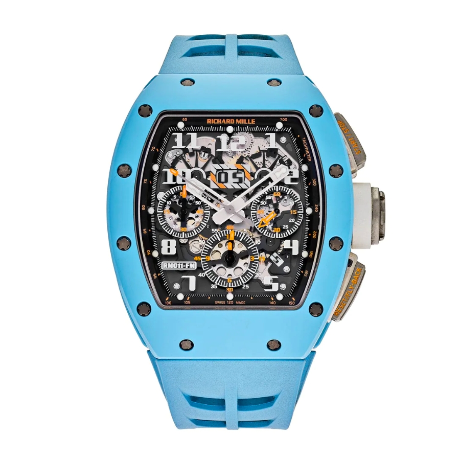 Đồng Hồ Richard Mille RM 011 Flyback Chronograph Baby Blue RM011