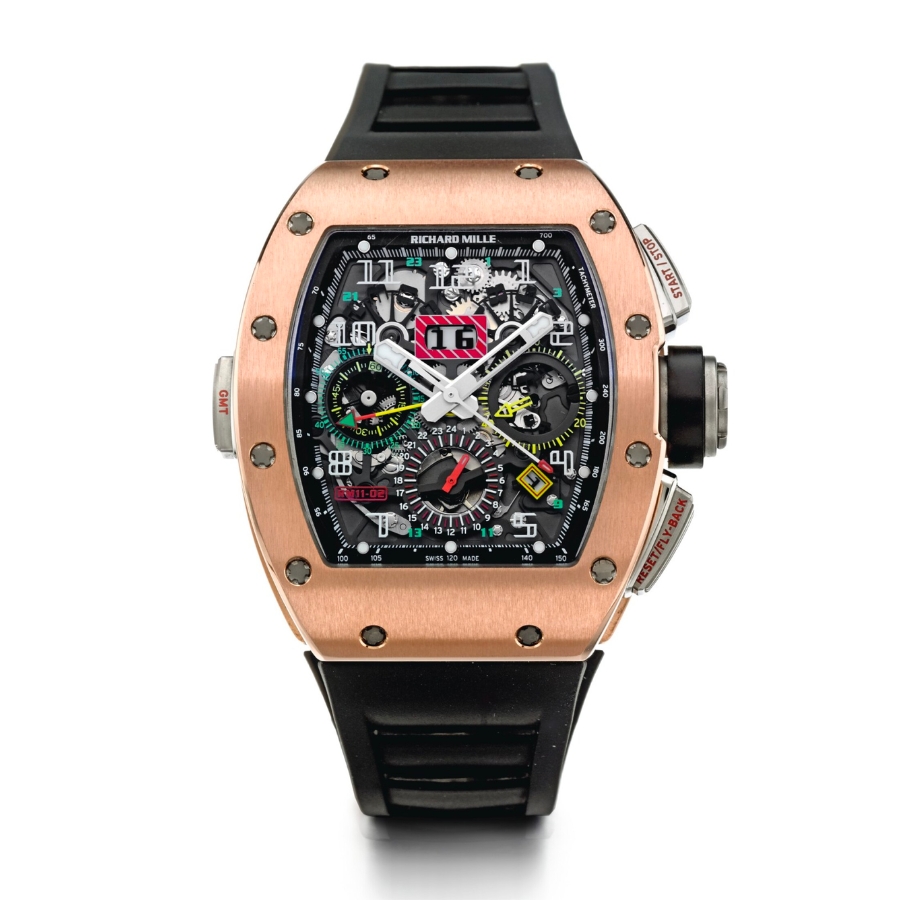 Đồng Hồ Richard Mille RM 11-02 Dual Time Rose Gold RM11-02