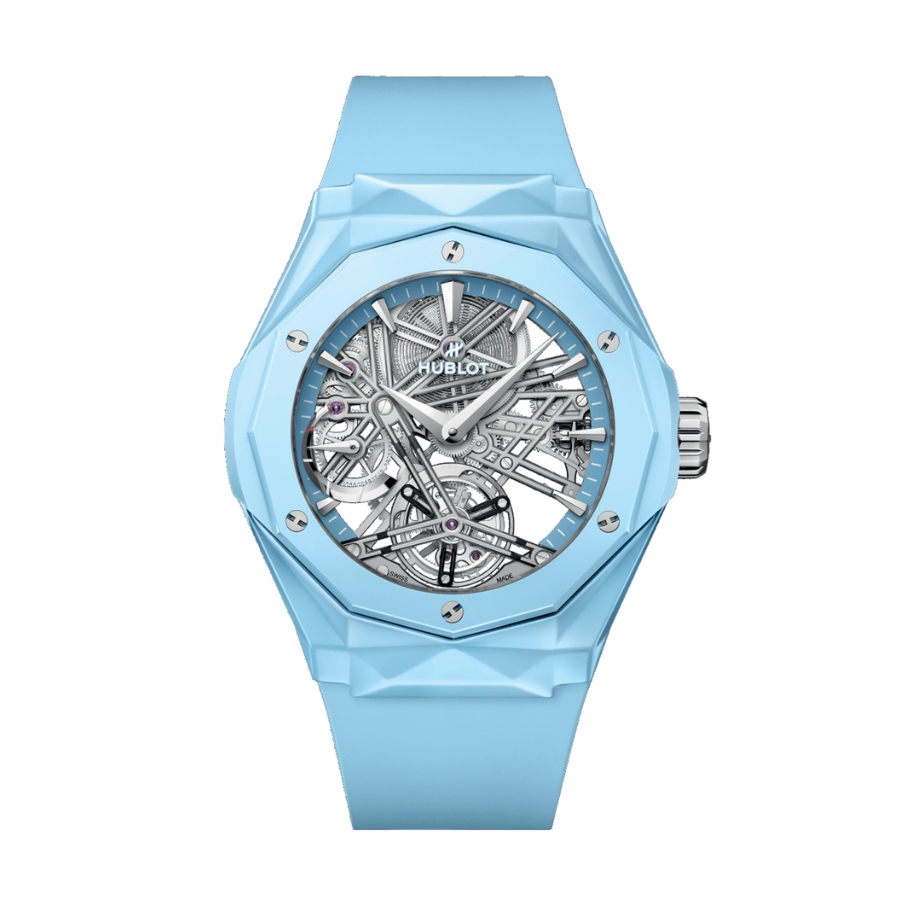 Đồng Hồ Hublot Classic Fusion Tourbillon Orlinski Sky Blue 45mm 505.ES.5129.RX.ORL24