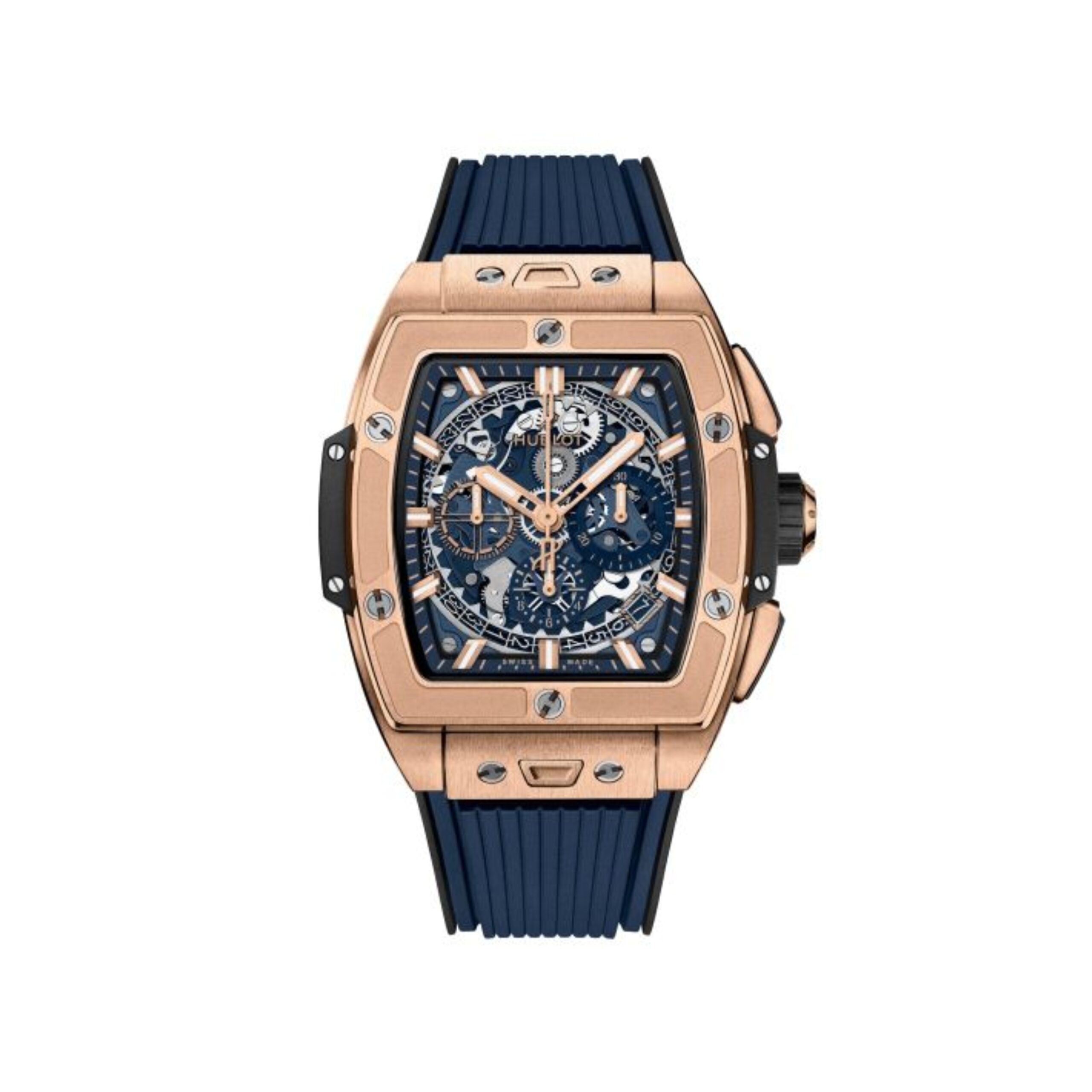 Đồng Hồ Hublot Spirit Of Big Bang King Gold Blue 642.OX.7180.RX