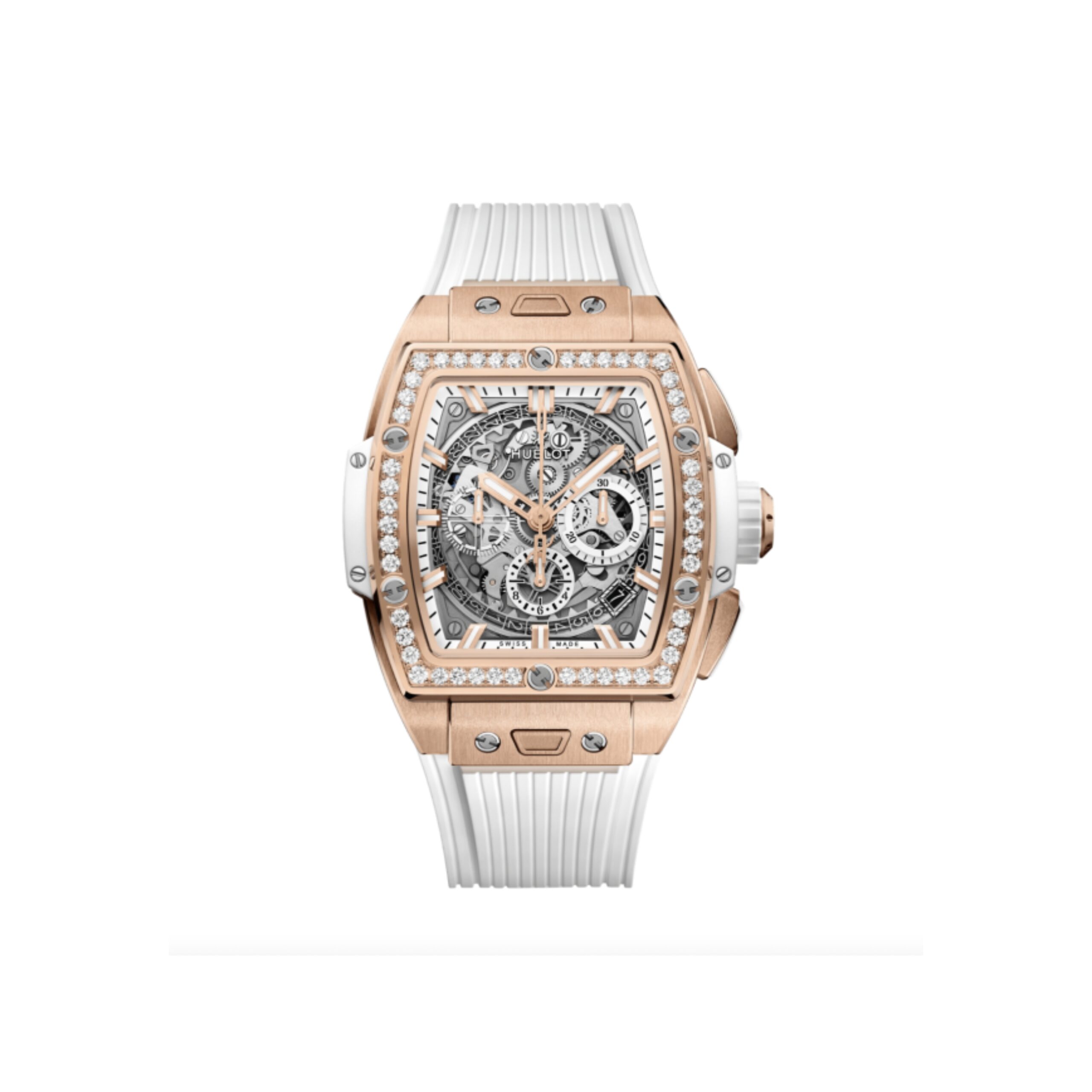 Đồng Hồ Hublot Spirit Of Big Bang King Gold White Diamonds 642.OE.2010.RW.1204