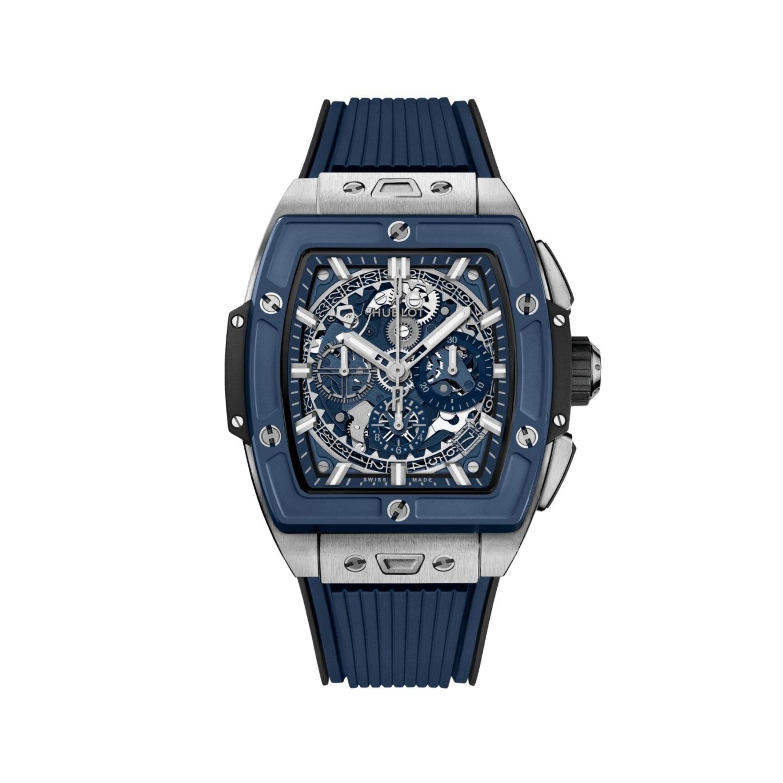 Đồng Hồ Hublot Spirit Of Big Bang Titanium Blue Ceramic 642.NL.7170.RX