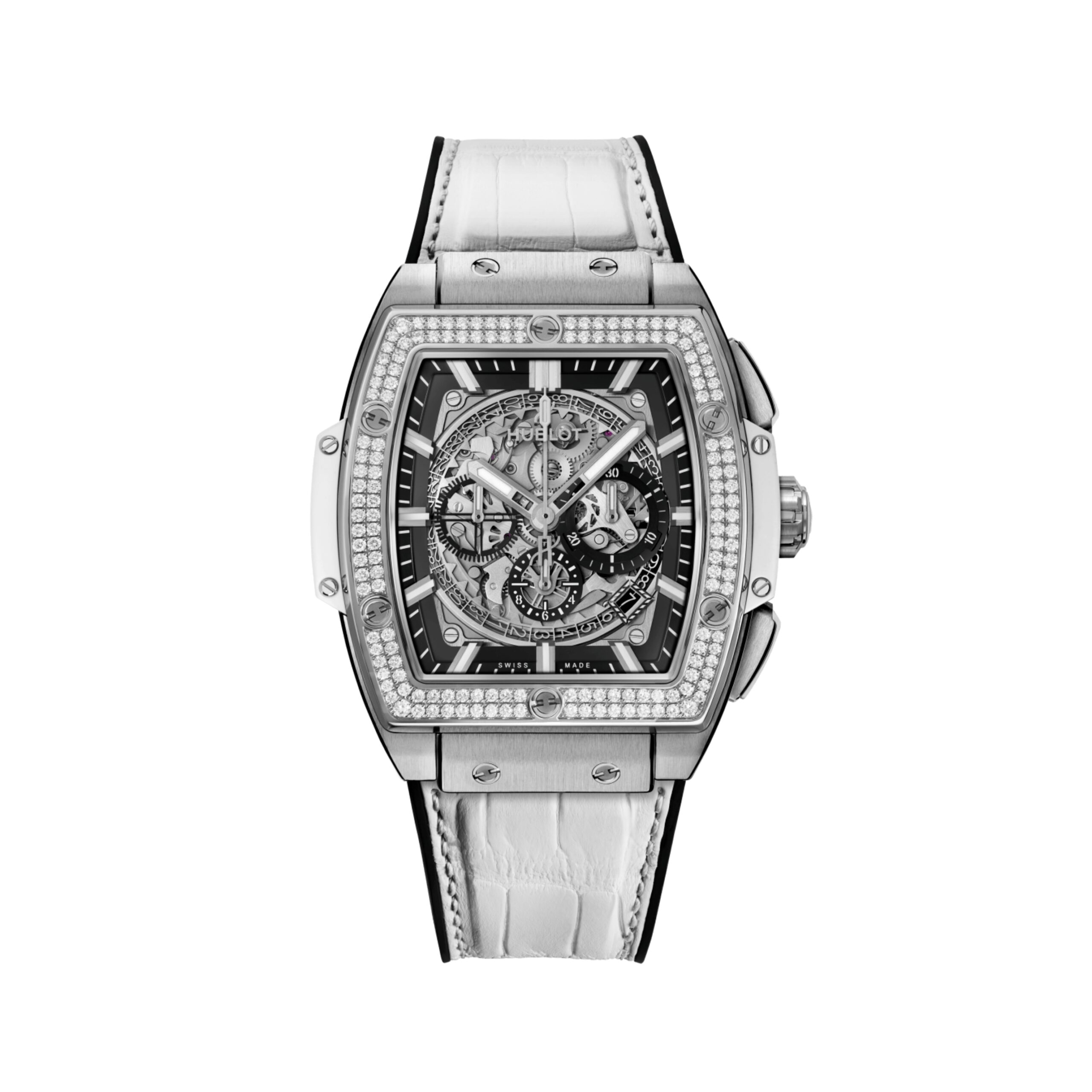 Đồng Hồ Hublot Spirit Of Big Bang Titanium White Diamonds 601.NE.0172.LR.1104.JPN19