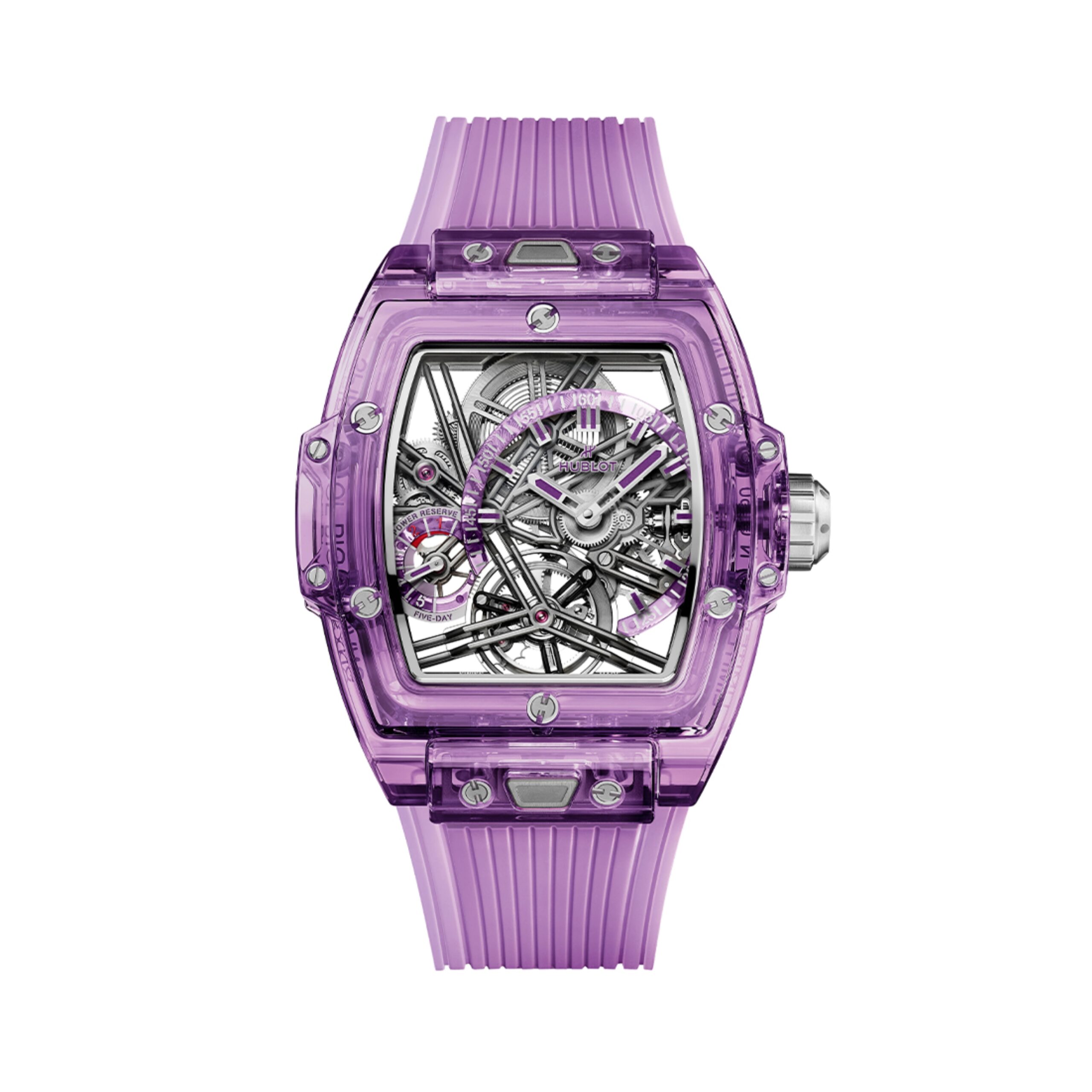 Đồng Hồ Hublot Spirit Of Big Bang Tourbillon Purple Sapphire 645.JM.0120.RT