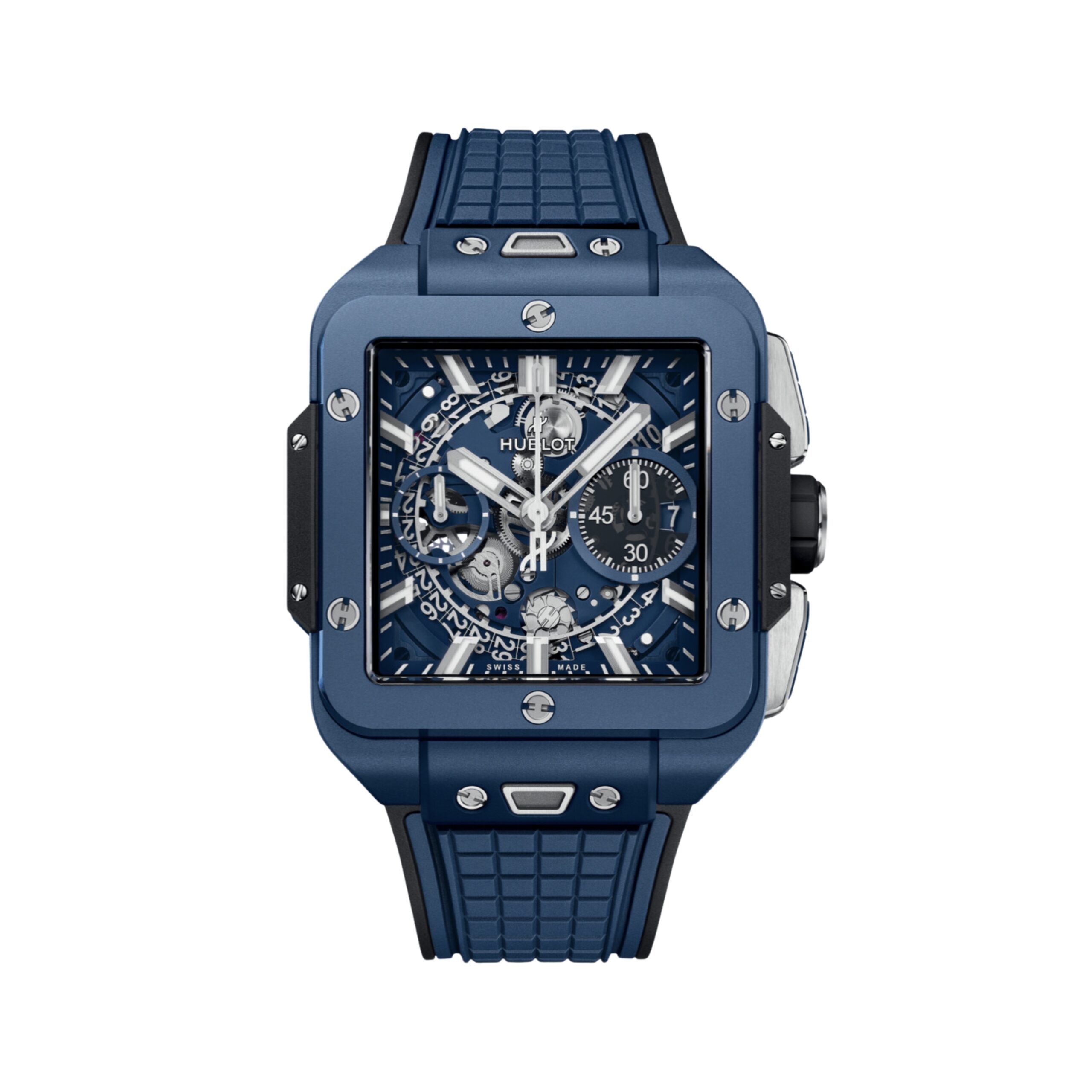 Hublot Square Bang Unico Blue Ceramic 821.EX.5170.RX