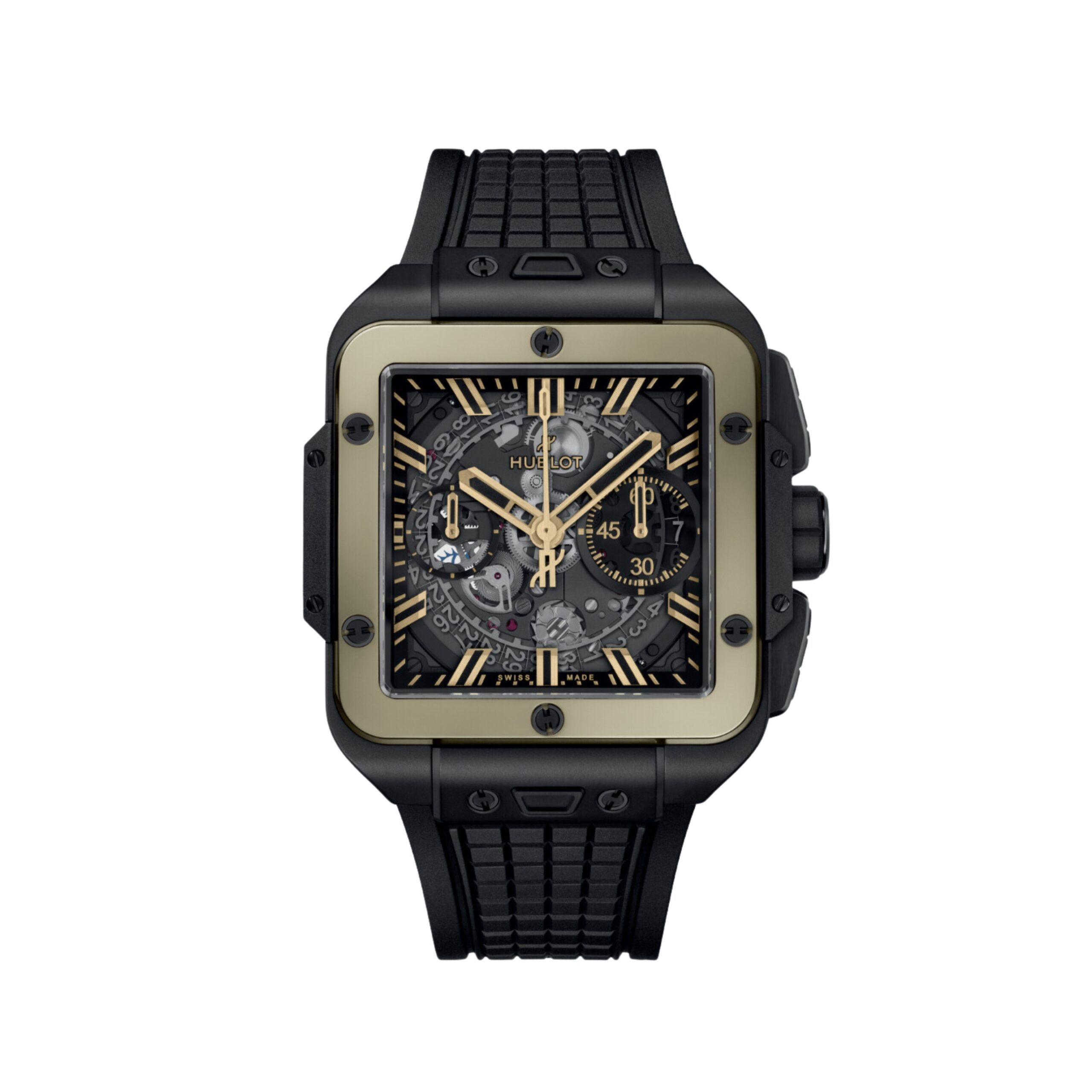 Đồng Hồ Hublot Square Bang Unico Ceramic Magic Gold 821.CM.0130.RX