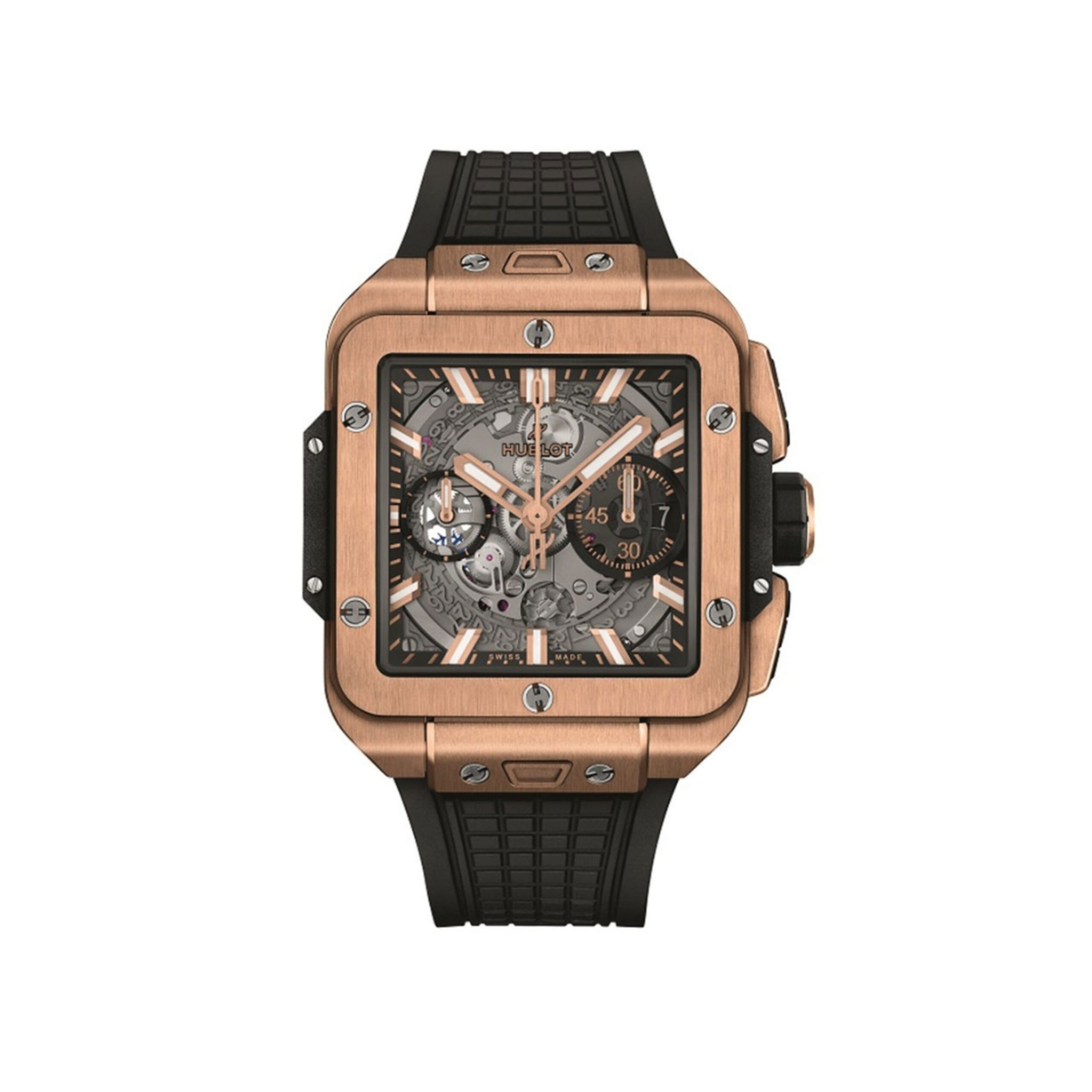 Đồng Hồ Hublot Square Bang Unico King Gold 821.OX.0180.RX