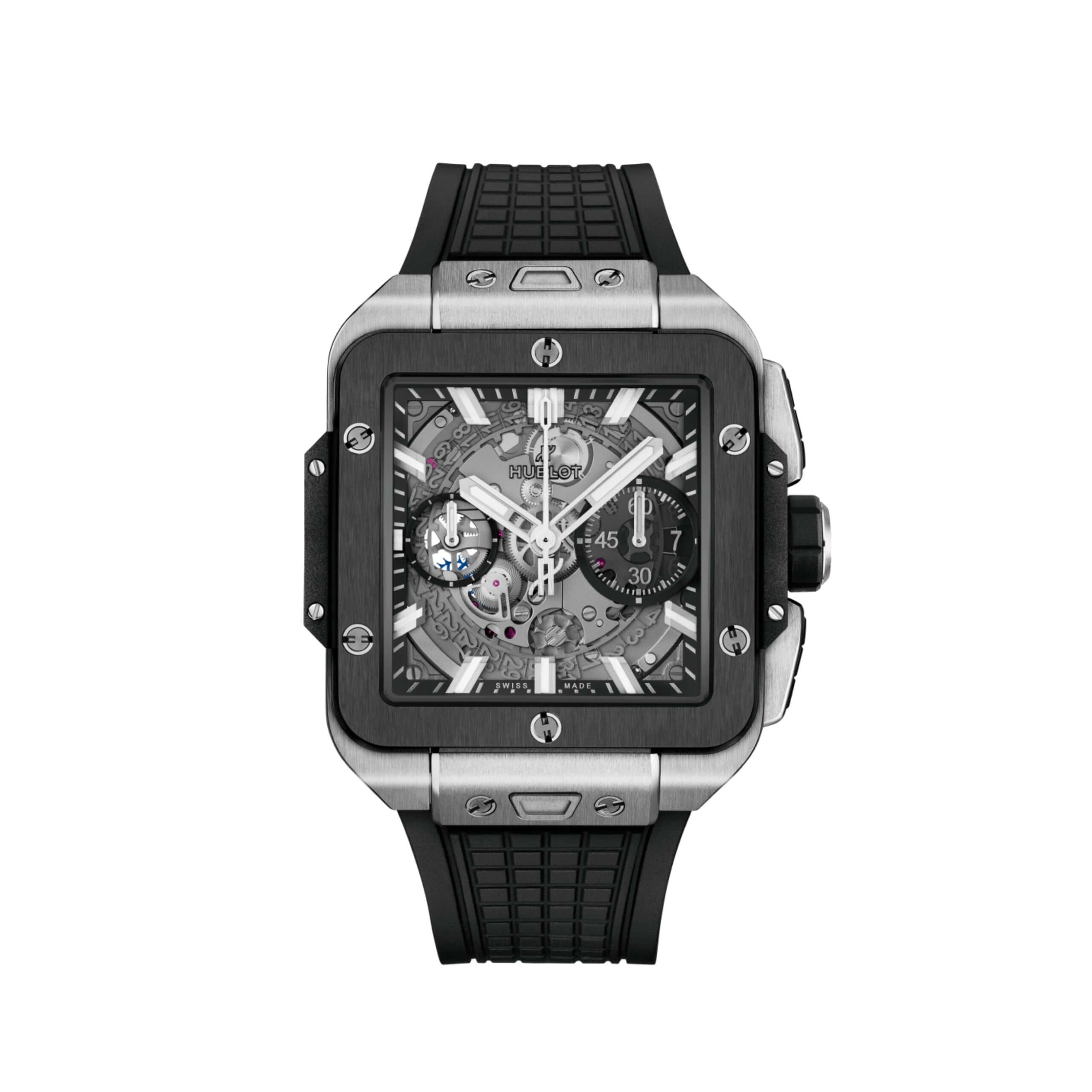 Đồng Hồ Hublot Square Bang Unico Titanium Ceramic 821.NM.0170.RX