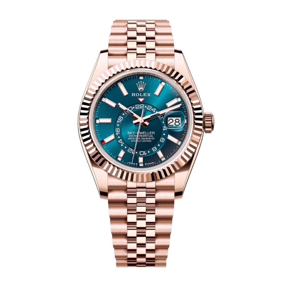 Rolex Sky-Dweller 42 336935 Mặt Số Xanh Lục Lam