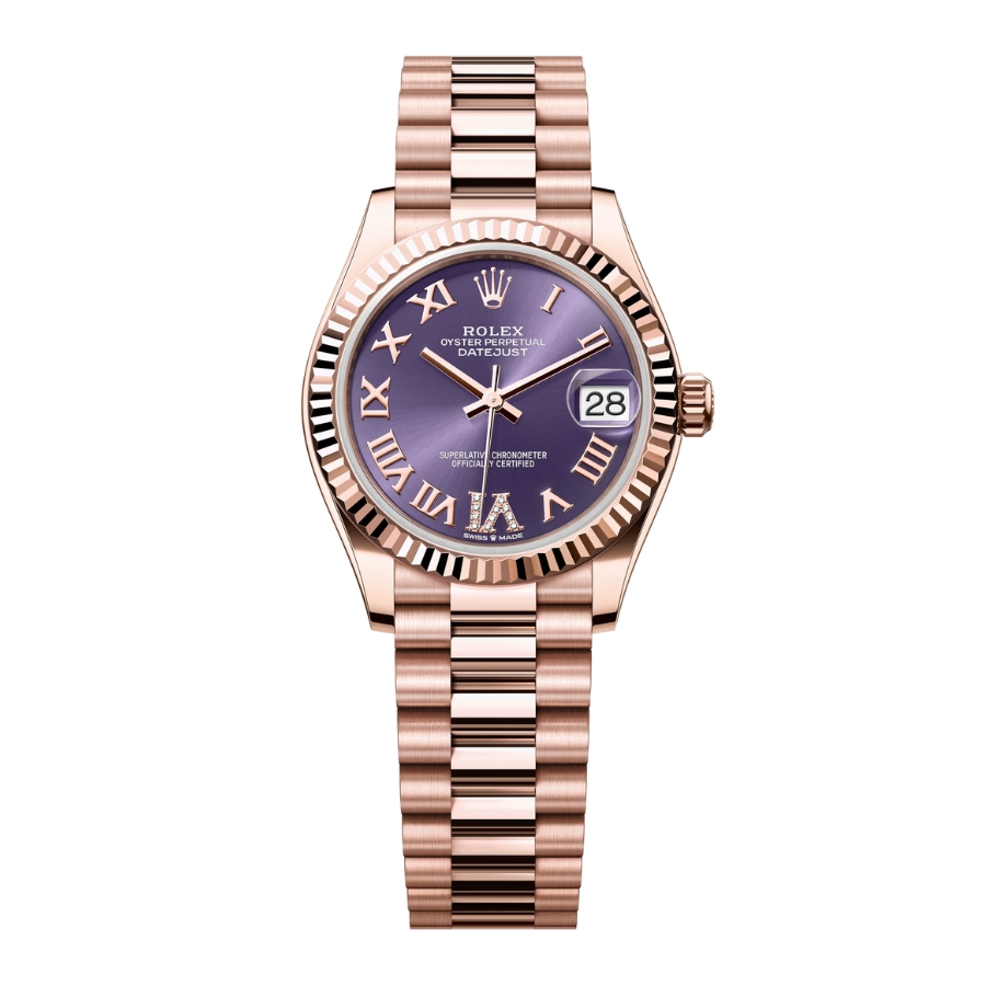 Đồng Hồ Rolex Datejust 31 278275 Mặt Số Aubergine