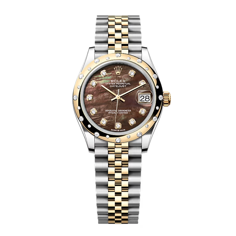 Đồng Hồ Rolex Datejust 31 278343RBR Mặt Số Xà Cừ Đen