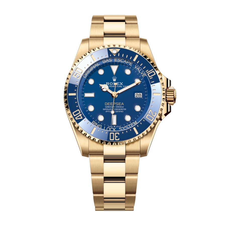 Đồng Hồ Rolex Deep Sea 44 136668LB Mặt Số Xanh Dương