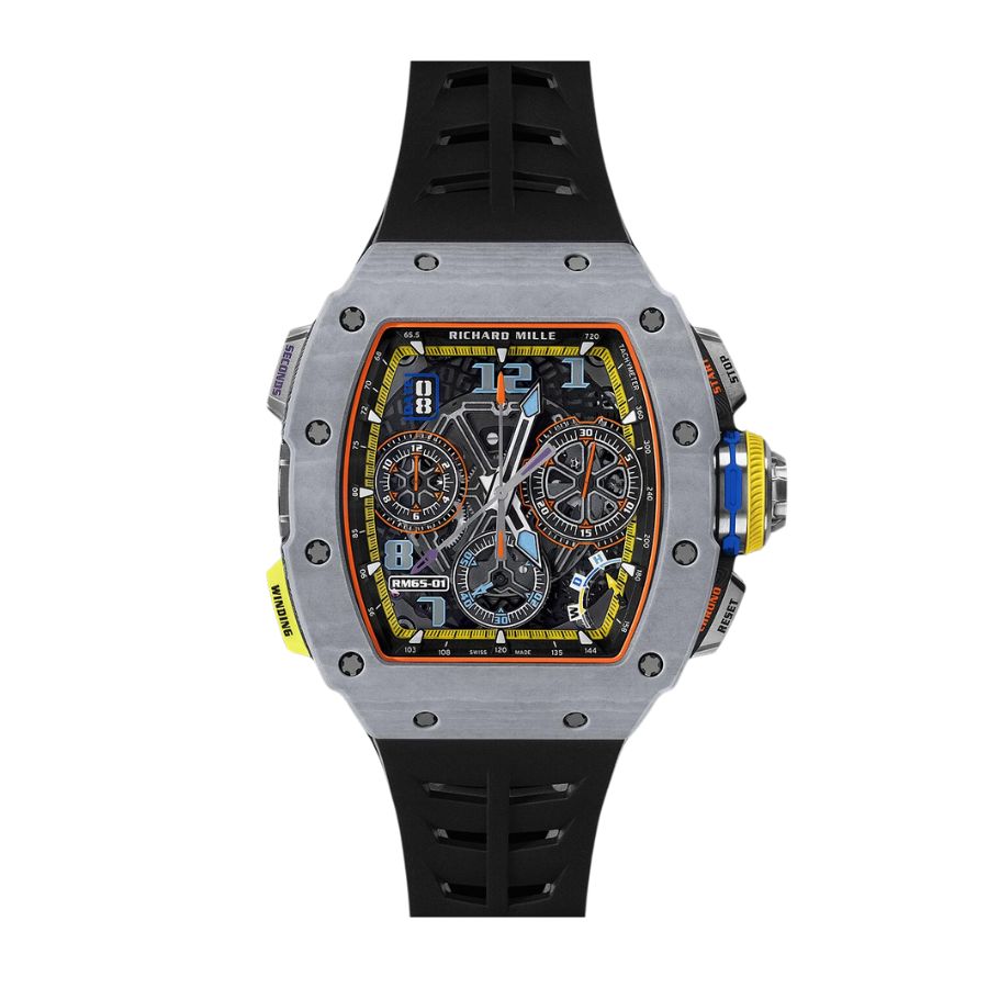 Richard Mille RM 65-01 Grey Quartz TPT Split-Seconds Chronograph