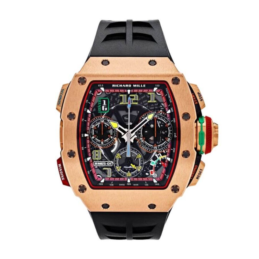 Richard Mille RM 65-01 Rose Gold Split-Seconds Chronograph