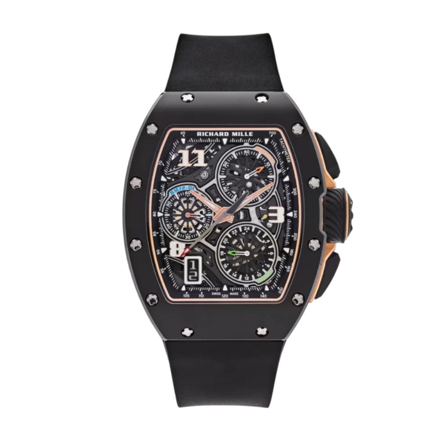 Richard Mille RM 72-01 Black Ceramic Lifestyle Flyback Chronograph