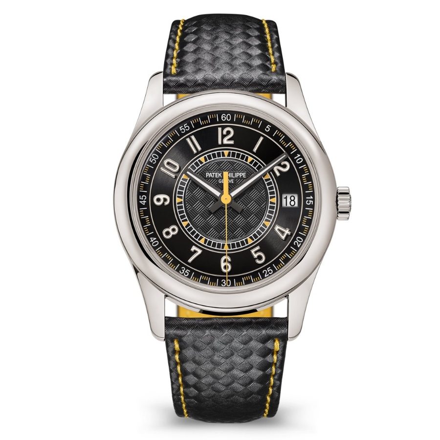 Patek Philippe Calatrava 6007G-001 Black Carbon Motif