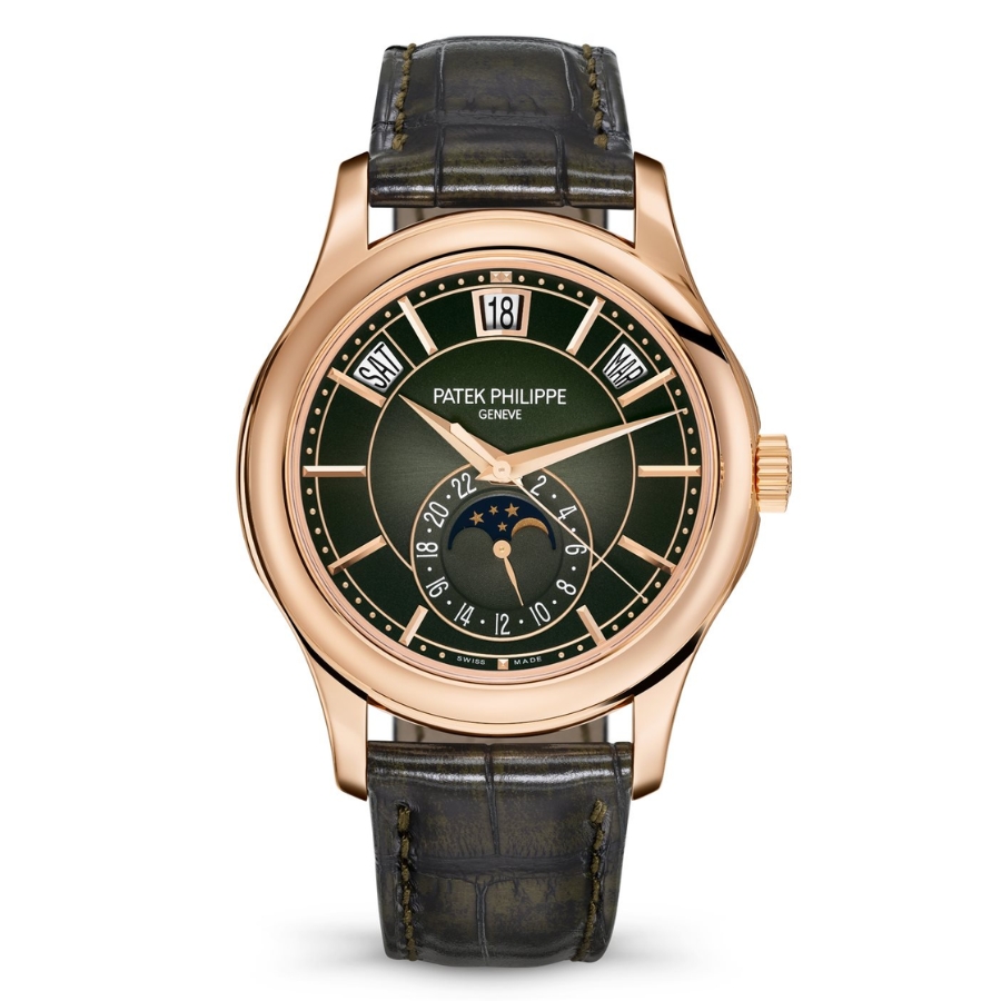 Patek Philippe Complications 5205R-011 Olive Green Sunburst