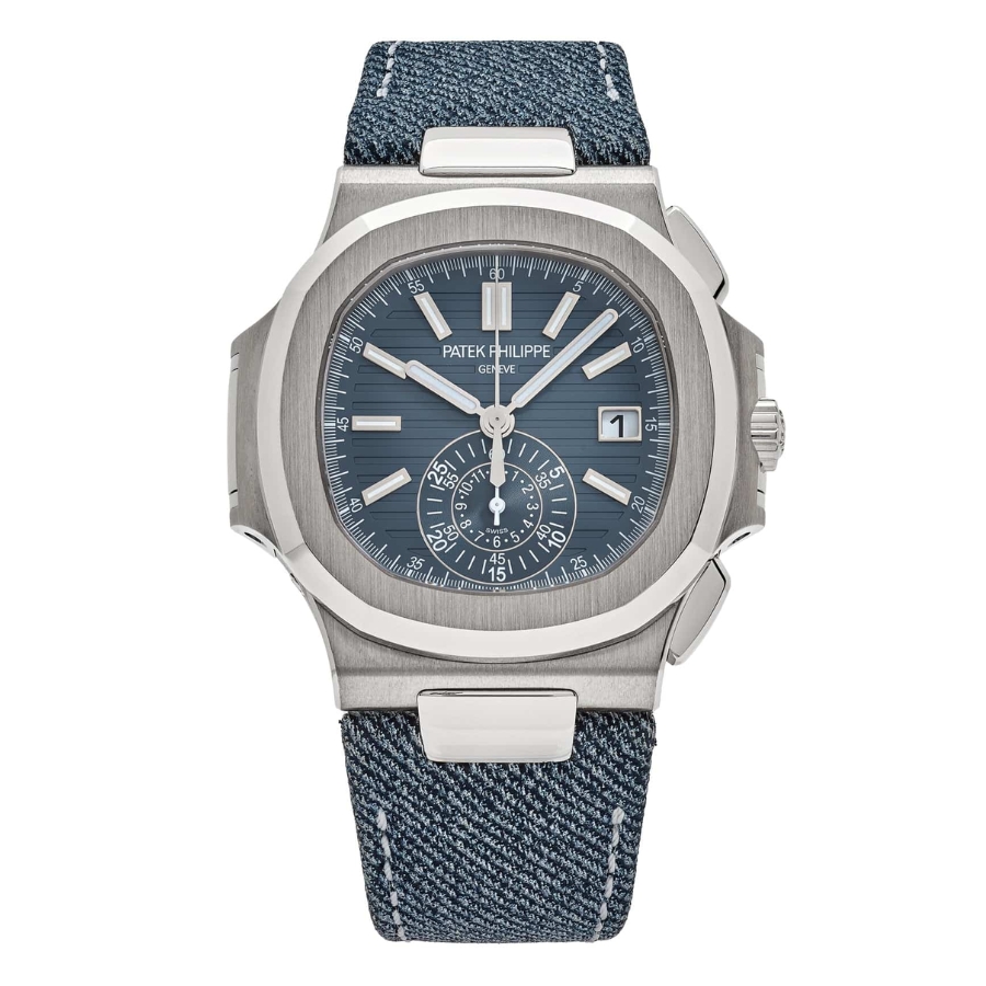 Patek Philippe Nautilus 5980/60G-001 Opaline Blue-Gray