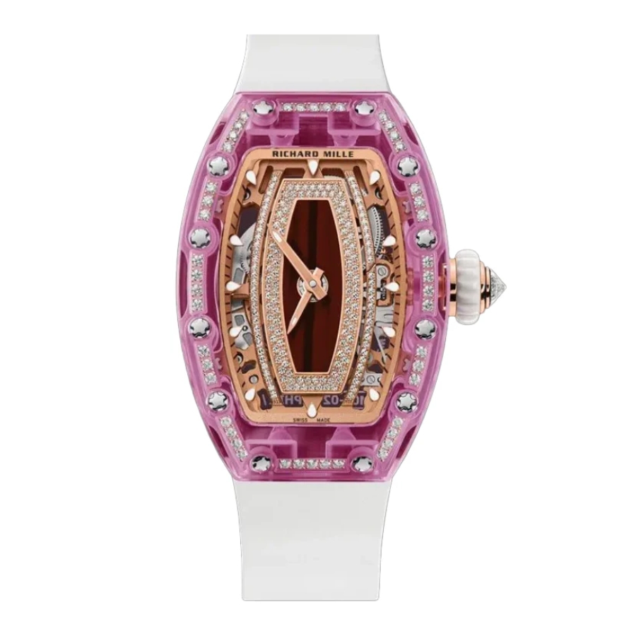 Richard Mille RM 07-02 Pink Lady Sapphire Red-Lip Diamonds