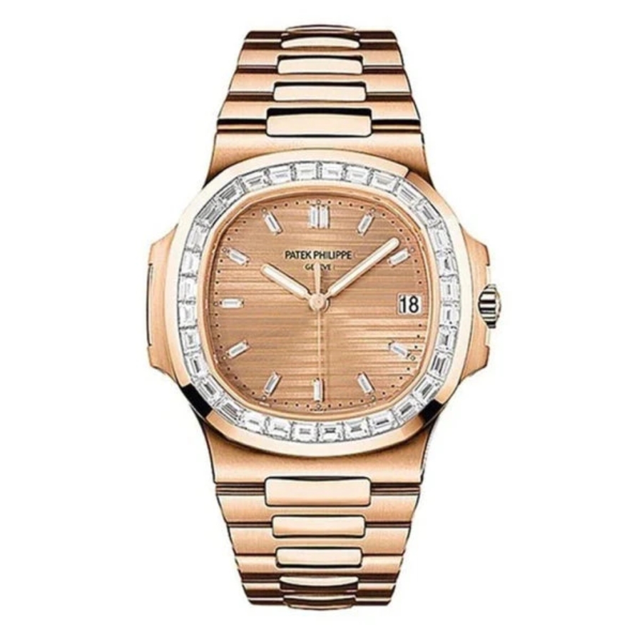 Patek Philippe Nautilus 5723/1R-001 Baguette Champagne Gold