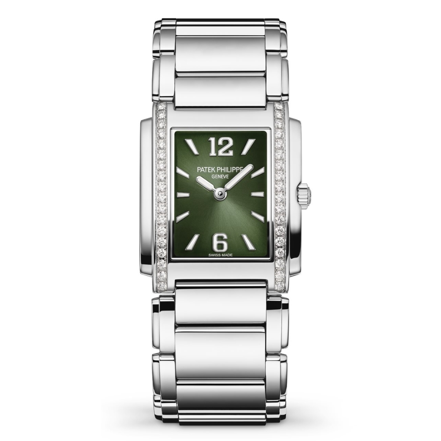 Patek Philippe Twenty~4 4910/1200A-011 Olive Green Sunburst