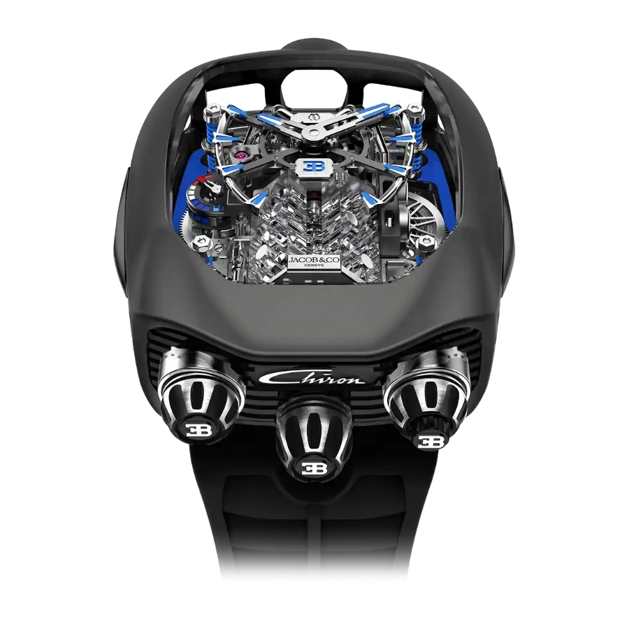 Jacob & Co. Bugatti Chiron Tourbillon Anthracite Titanium BU200.20.AQ.AA.A