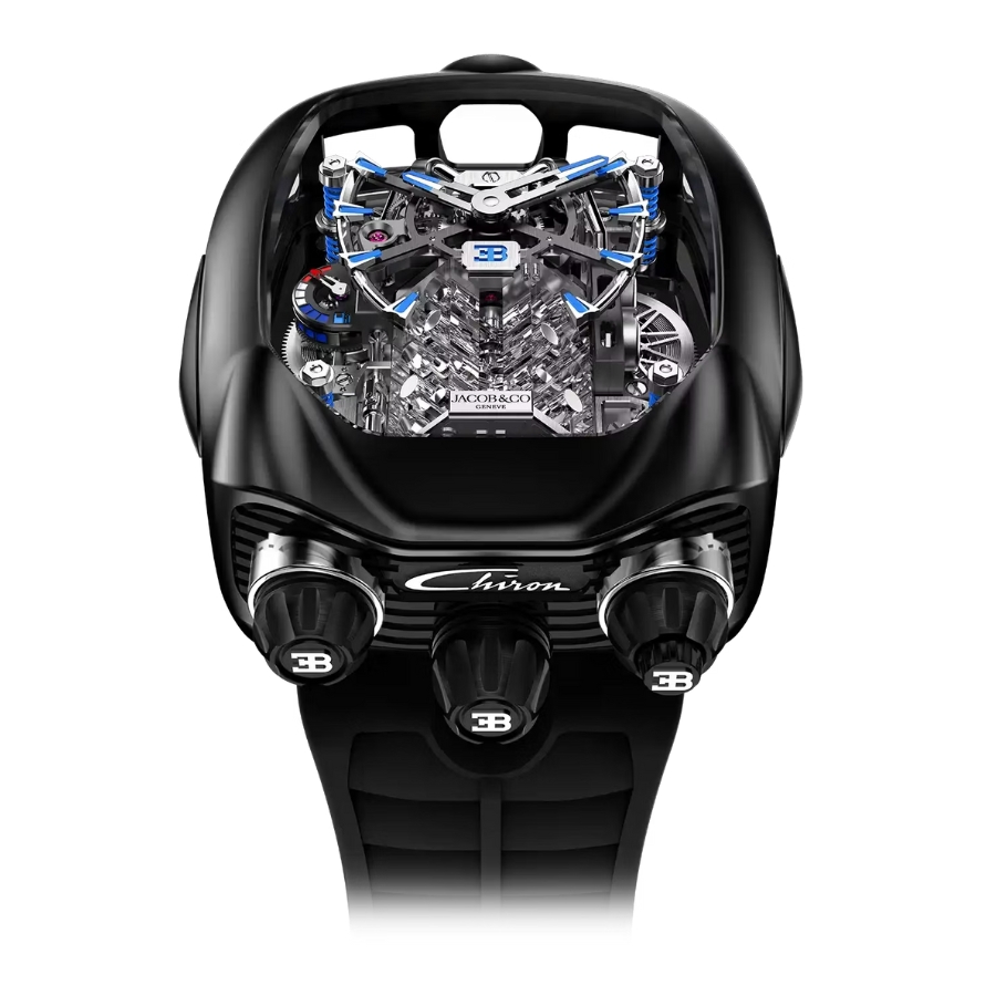 Jacob & Co. Bugatti Chiron Tourbillon Black Titanium BU200.21.AE.AB.A