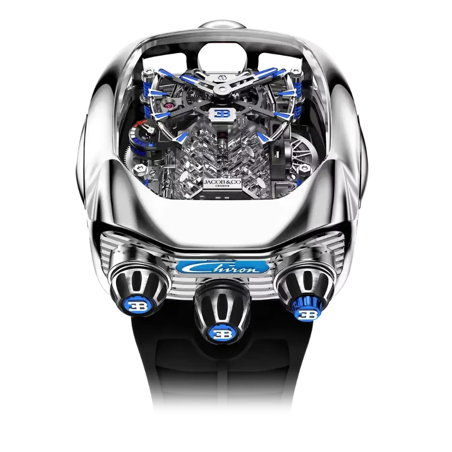 Jacob & Co. Bugatti Chiron Tourbillon Polished Titanium BU200.20.AQ.AA.A