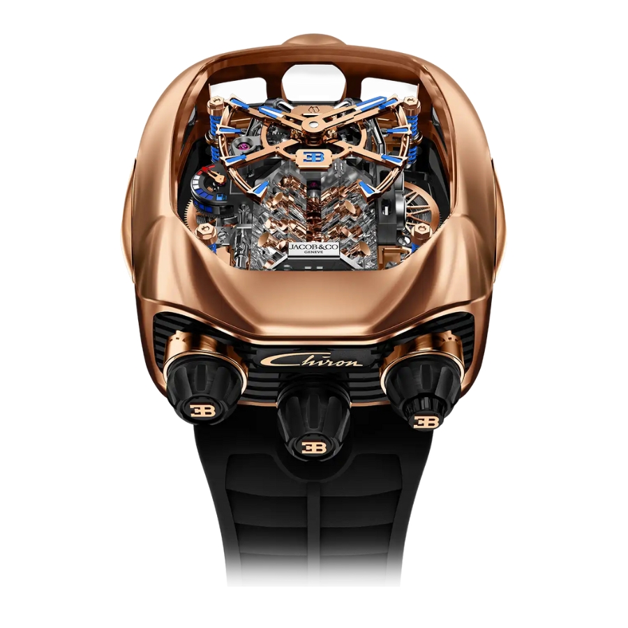 Jacob & Co. Bugatti Chiron Tourbillon Rose Gold BU200.40.AA.AA.B