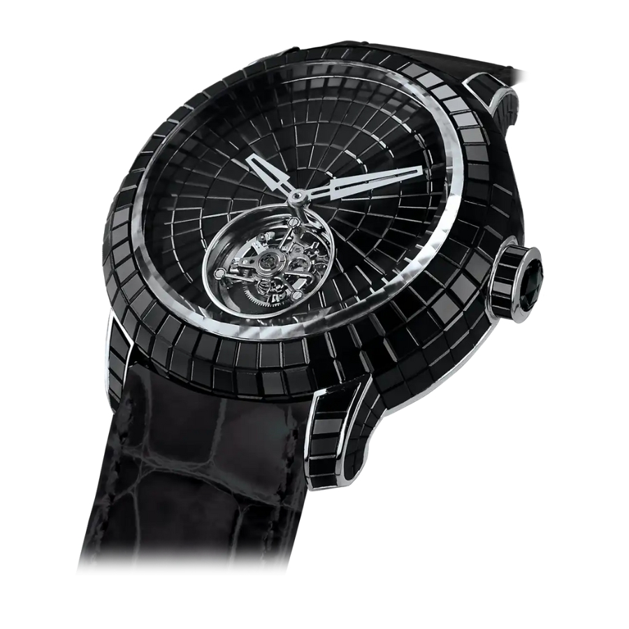 Jacob & Co. Caviar Tourbillon Black Spinels CV210.30.AG.AA.A