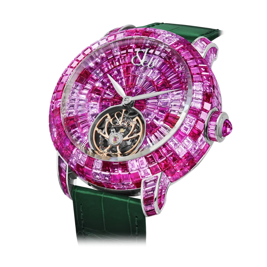 Jacob & Co. Caviar Tourbillon Red Camo CV210.30.AA.UB.A