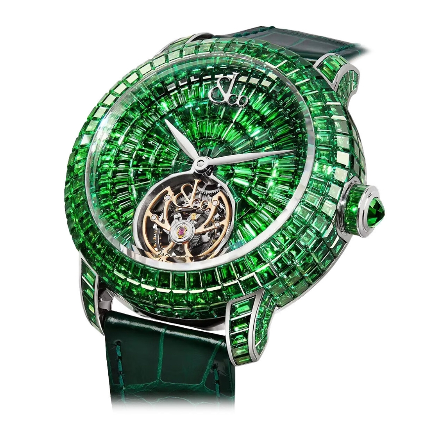 Jacob & Co. Caviar Tourbillon Tsavorites CV210.30.AA.UA.A