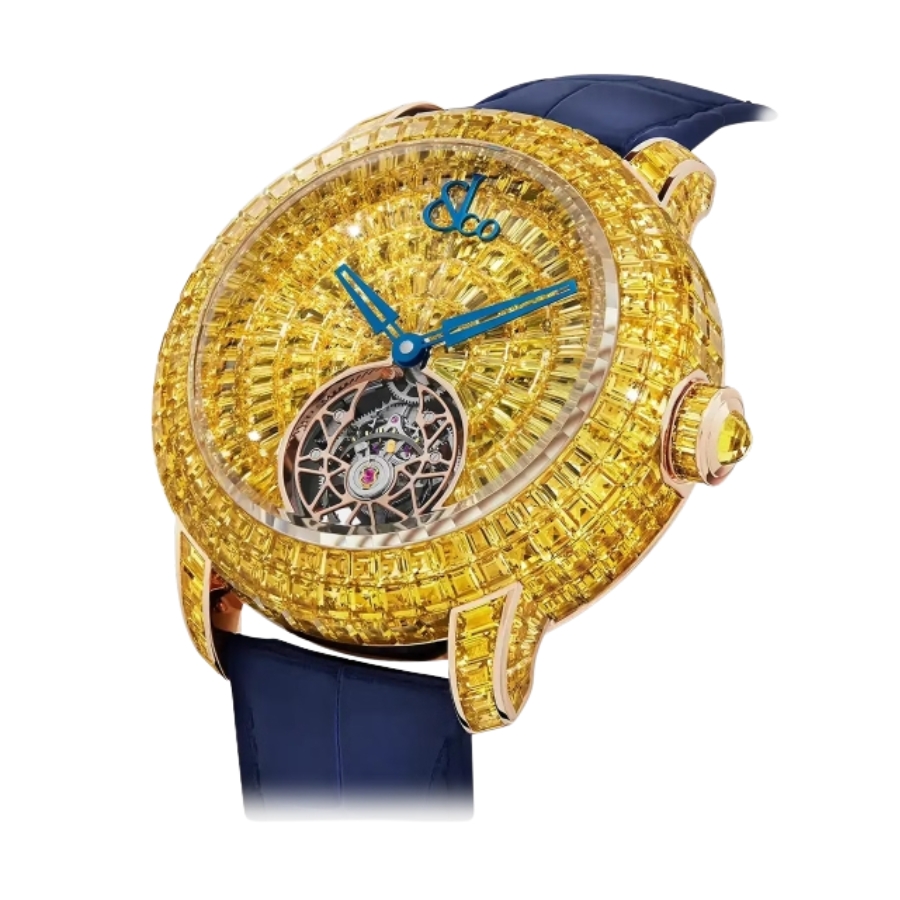 Jacob & Co. Caviar Tourbillon Yellow Sapphires CV210.40.AB.AB.A