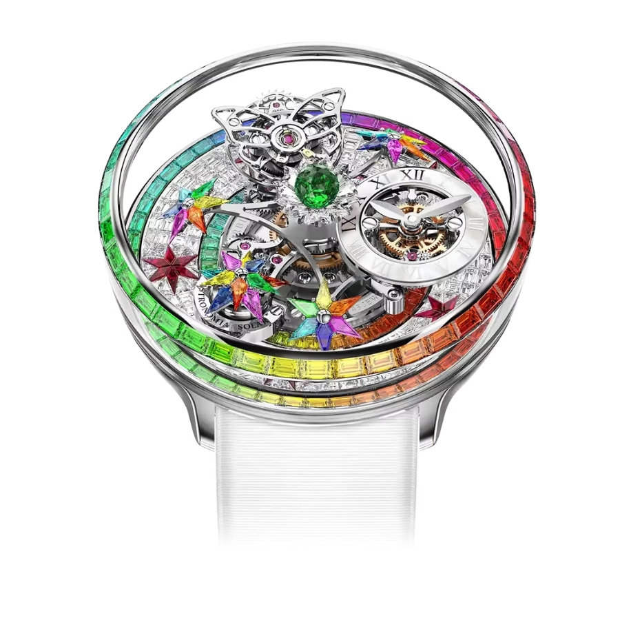 Jacob & Co. Fleurs de Jardin Rainbow and White Gold AF321.30.BD.AE.BBSAA