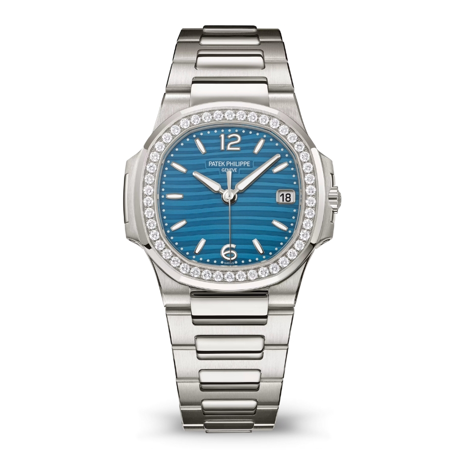 Patek Philippe Nautilus 7010/1G Mặt Số Xanh Lam 7010-1G-013