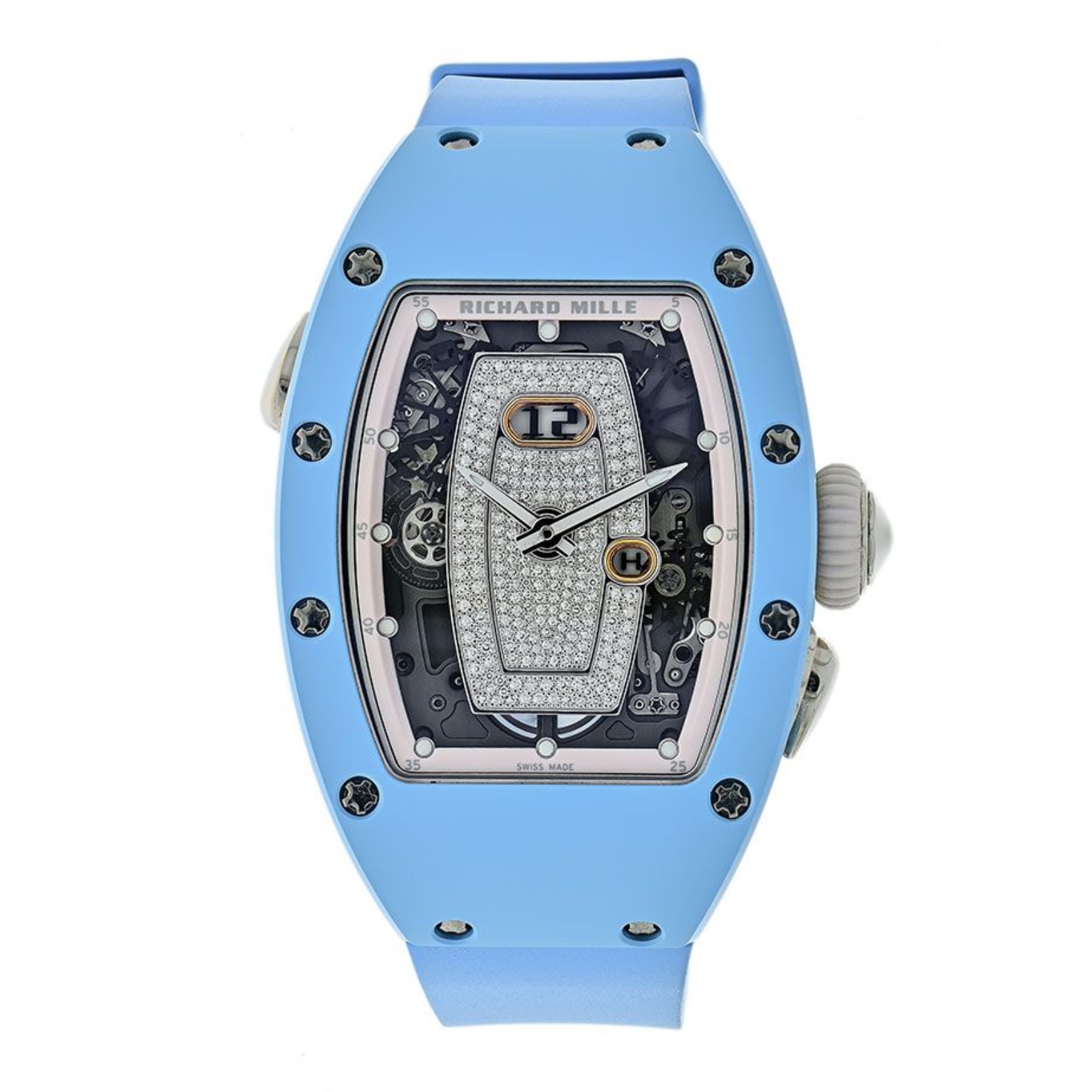Richard Mille RM 037 Baby Blue WG Diamonds RM037