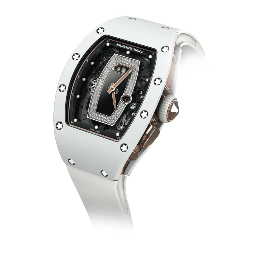 Richard Mille RM 037 White Ceramic Onyx RM037