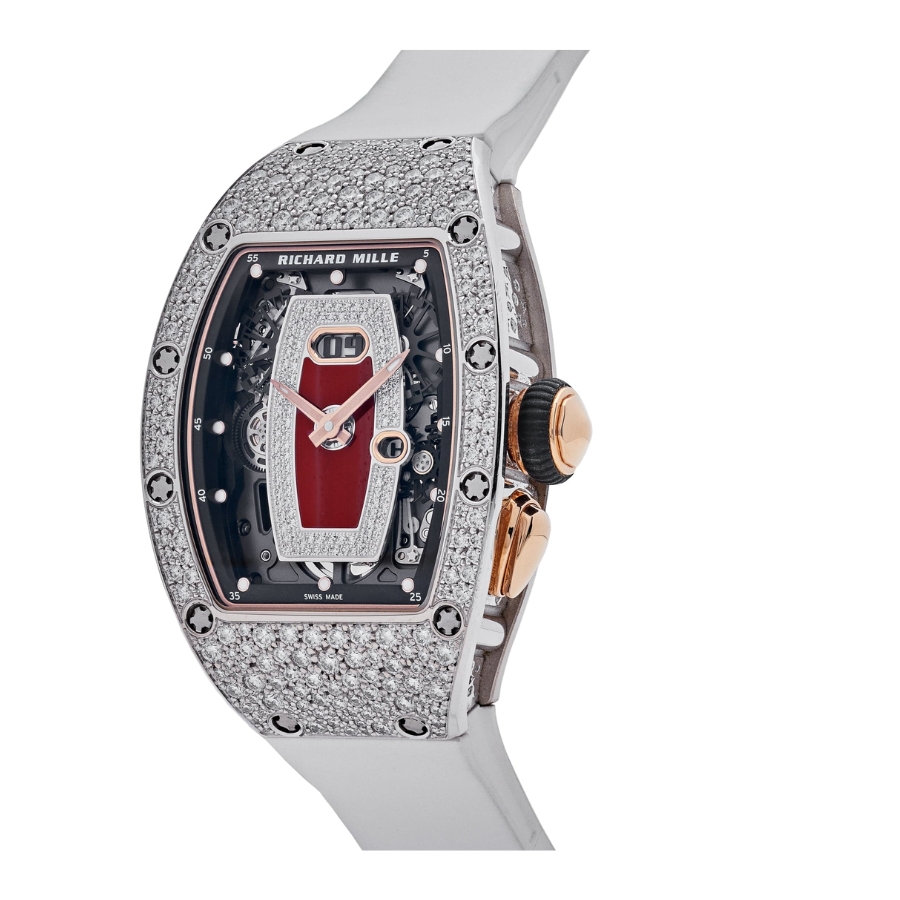 Richard Mille RM 037 White Gold Snow-Setting Jasper RM037