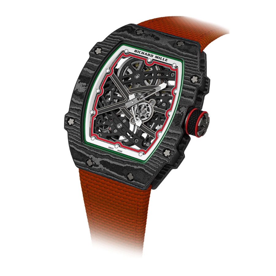 Richard Mille RM 67-02 Italy Black Carbon TPT RM67-02