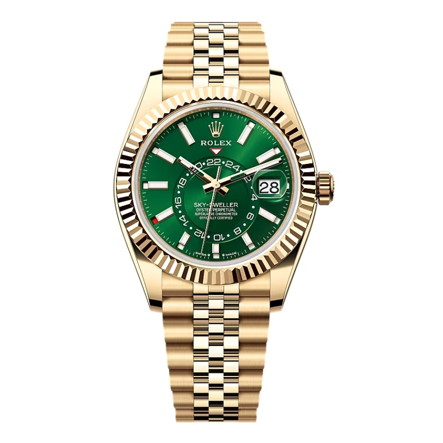 Rolex Sky-Dweller 42 336938 Mặt Số Xanh Lá 336938-0008