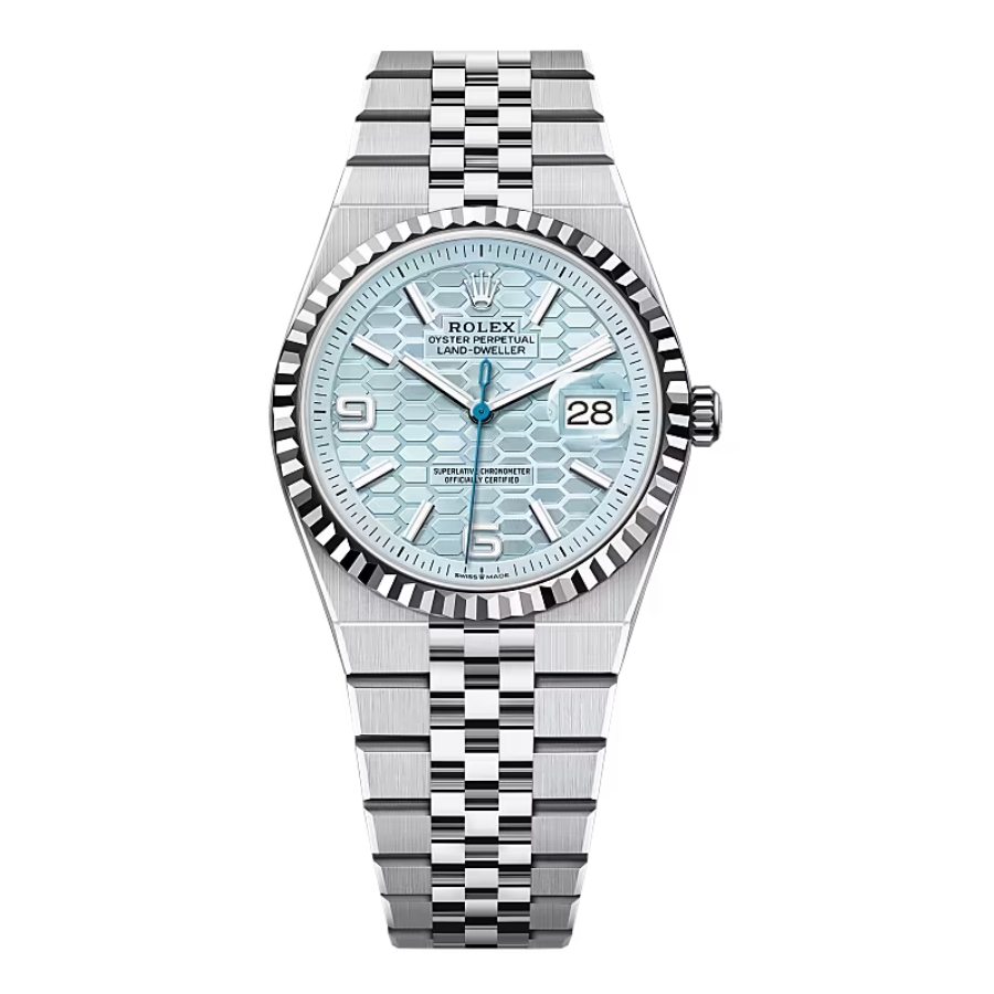 Rolex Land-Dweller 40 127236 Mặt Số Ice-Blue 127236-0001