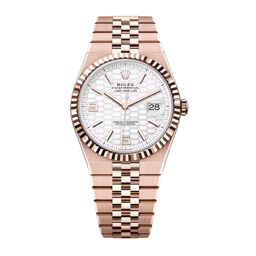 Rolex Land-Dweller 40 127335 Mặt Số Trắng 127335-0001