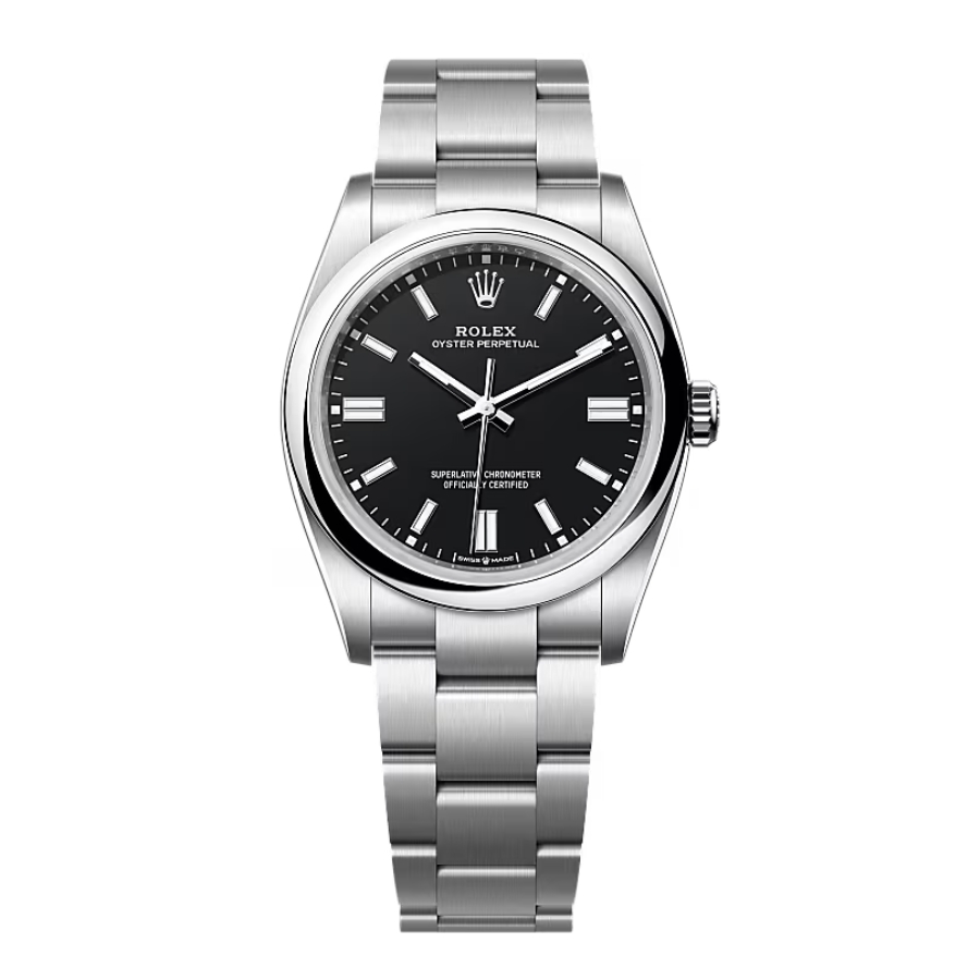 Rolex Oyster Perpetual 36 126000 Mặt Số Đen 126000-0014