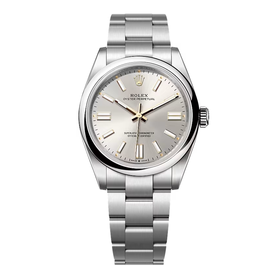 Rolex Oyster Perpetual 41 134300 Mặt Số Bạc 134300-0001