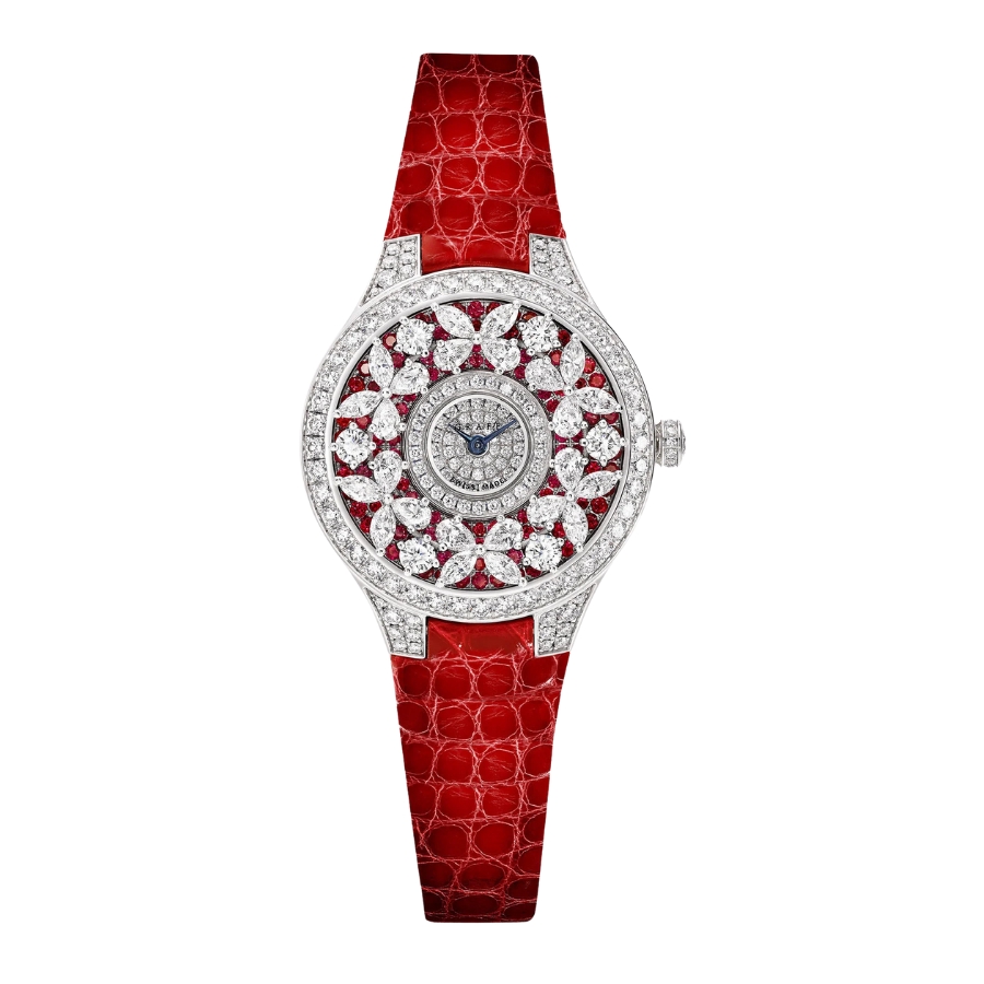 Graff Classic Butterfly Diamond Ruby White Gold 33mm